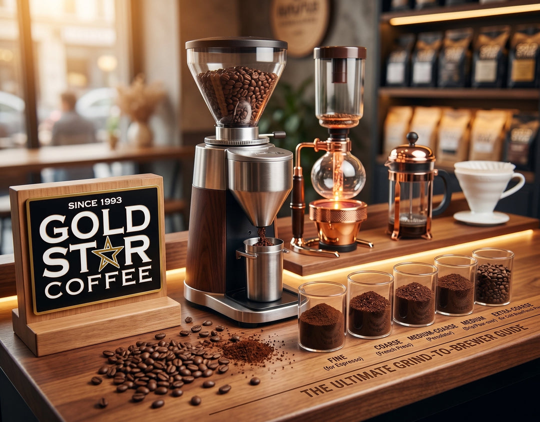 The Ultimate Specialty Coffee Grind Guide: How To Match Your Grind to Your Brewer