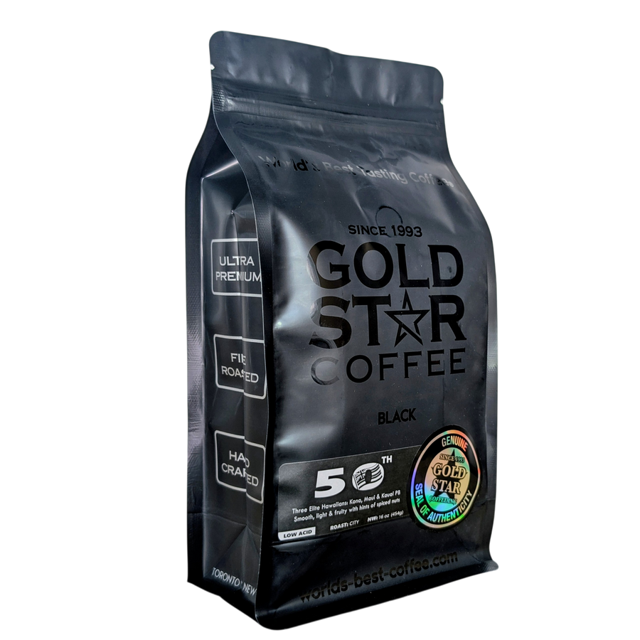 50th - 100% Hawaiian  - Low Acid / Mold Free