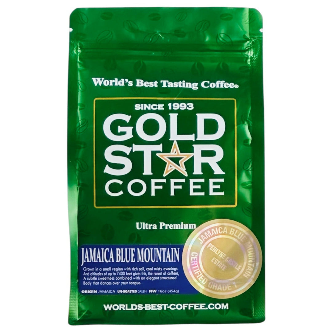 Jamaica Blue Mountain from Penlyne Castle Green Unroasted