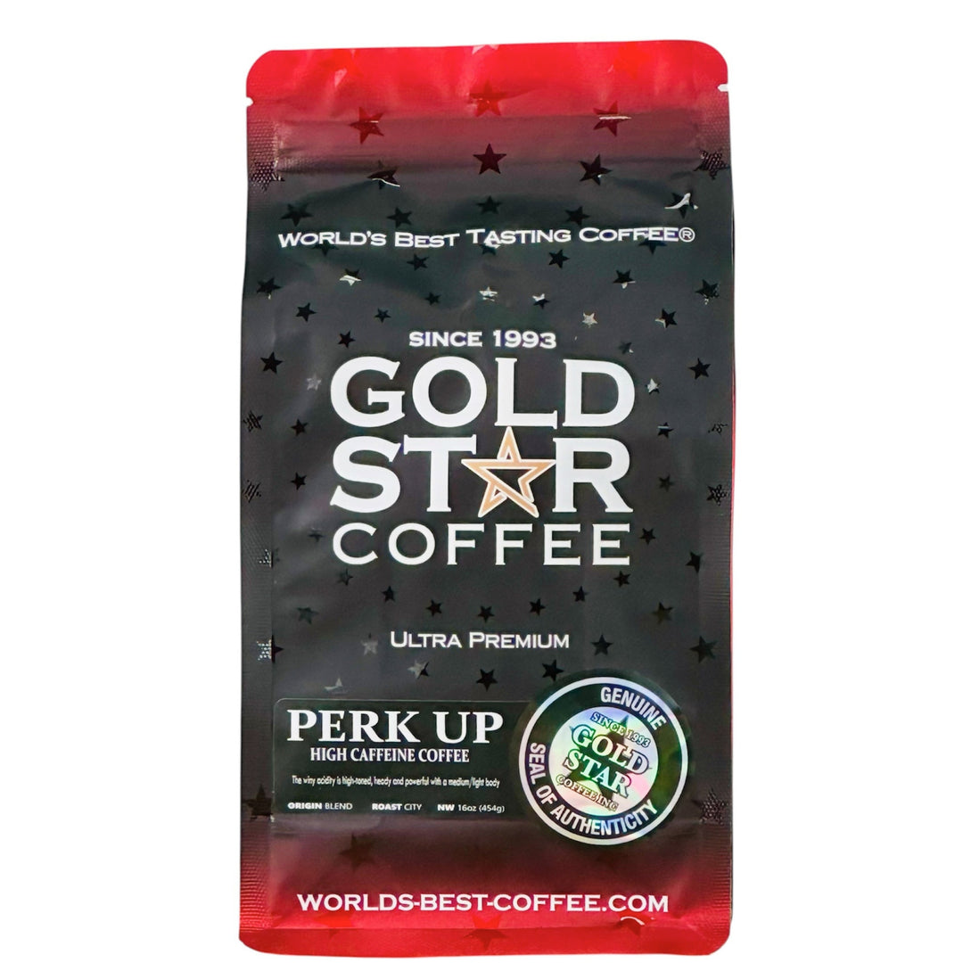 Perk Up - High Caffeine Coffee (Fair Trade / Organic Certified)