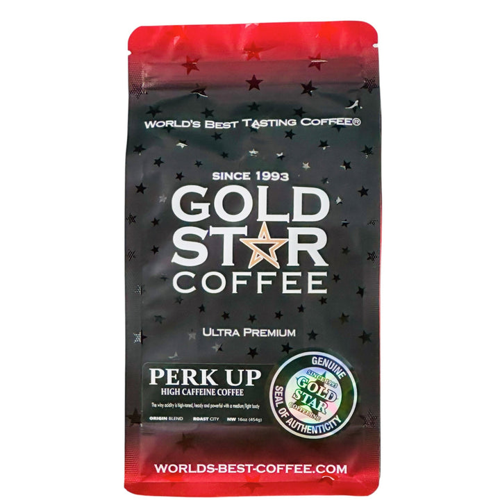 Perk Up - High Caffeine Coffee (Fair Trade / Organic Certified)
