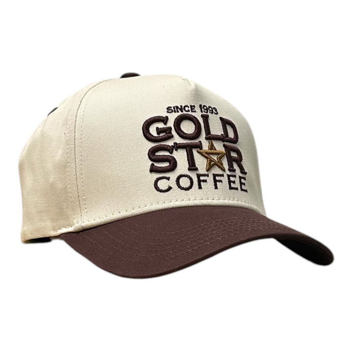 Premium Gold Star Coffee Baseball Hat