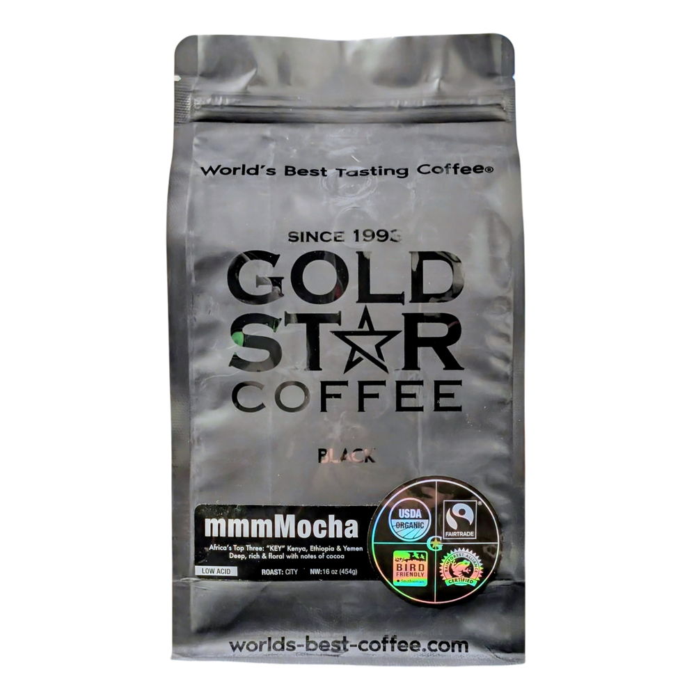 mmmMocha Low Acid Mold Free Coffee