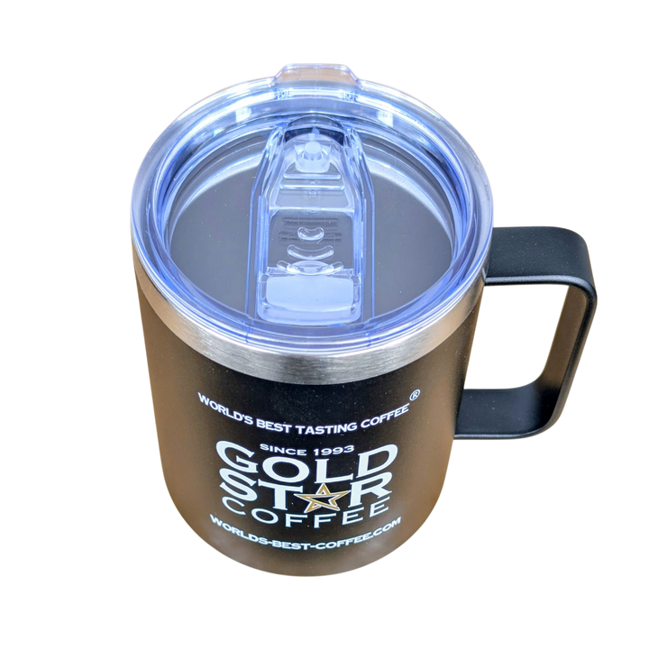 Gold Star Coffee 12oz. Stainless Steel Mug