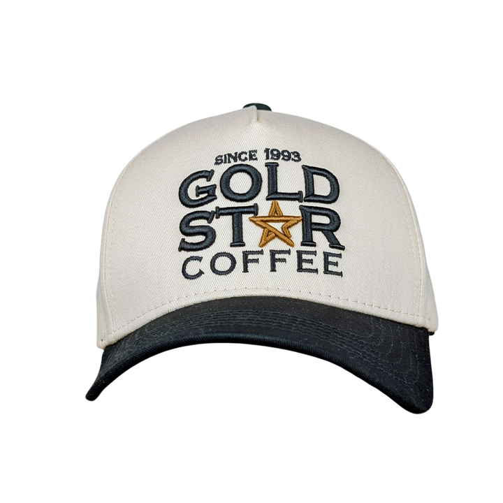 Premium Gold Star Coffee Baseball Hat