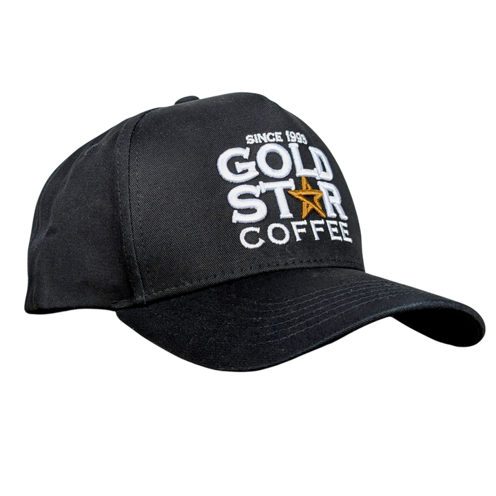 Premium Gold Star Coffee Baseball Hat
