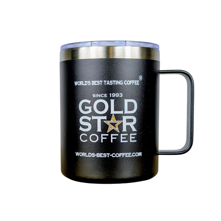 Gold Star Coffee 12oz. Stainless Steel Mug